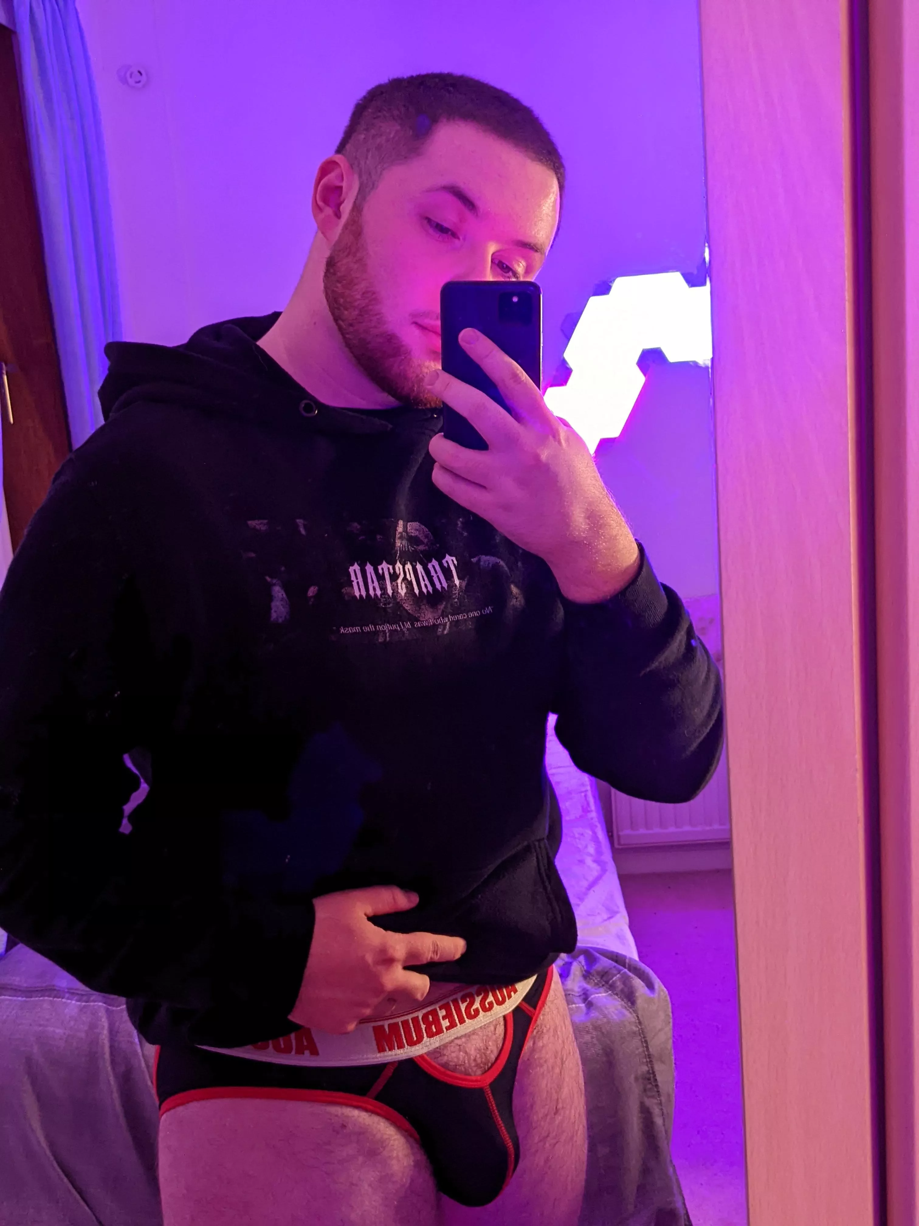 It's a Jock + Hoodie kinda day 💜