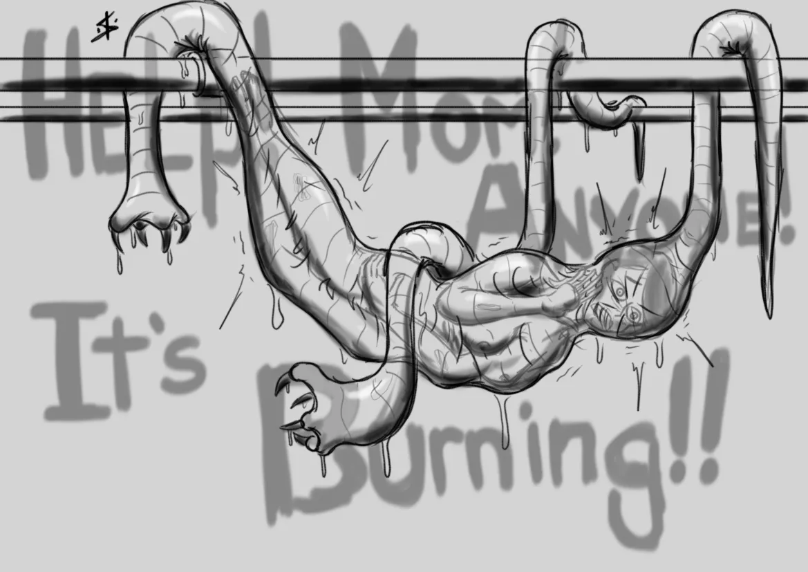 It's a Race against the worms digestion system with some hope lura can see her parents and siblings down beloew looking for her will they find her in time only I have the answer lol [This was made by SVWriter characters belong to me]