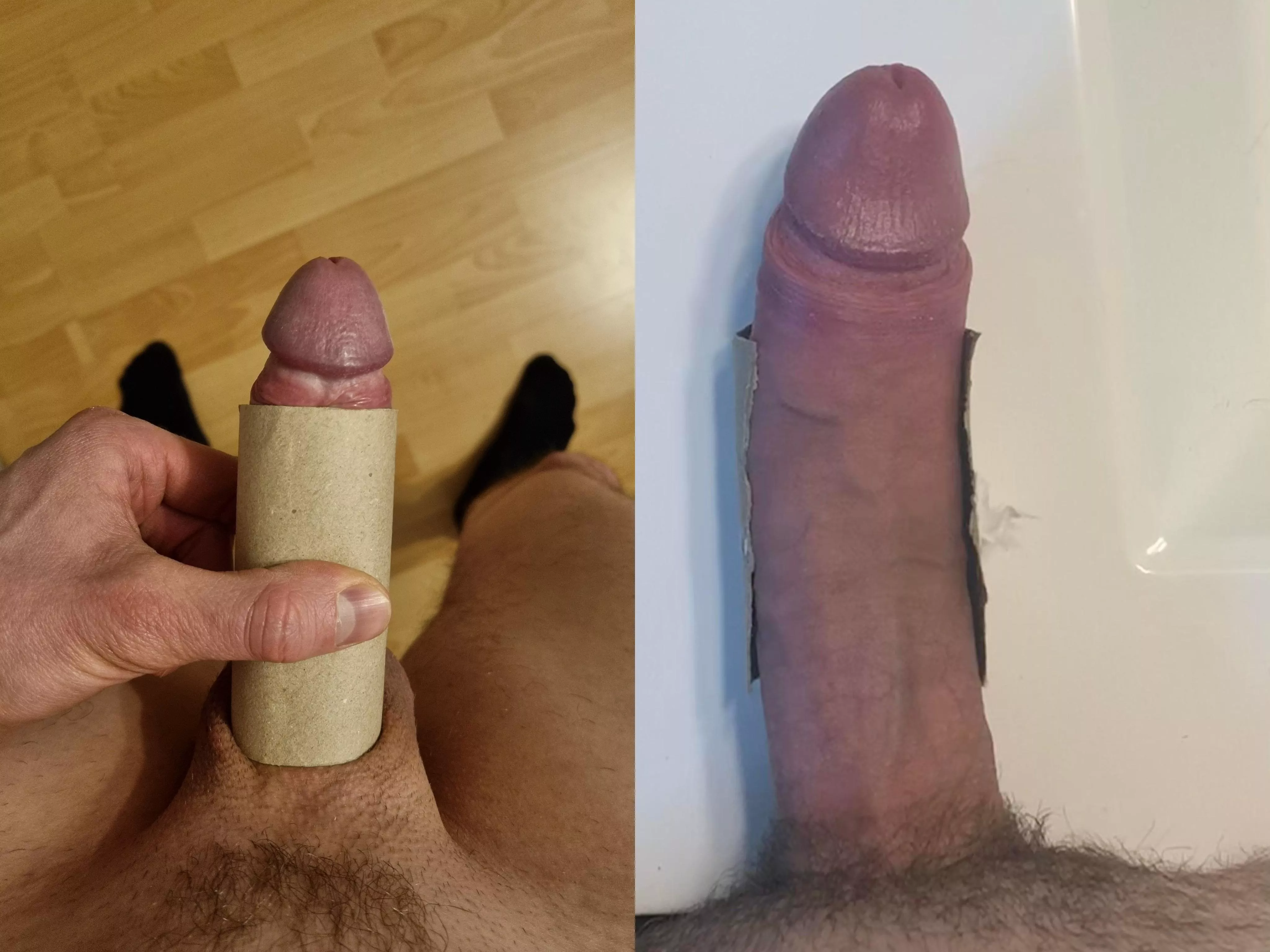 It's a tight fit for me but he destroys it