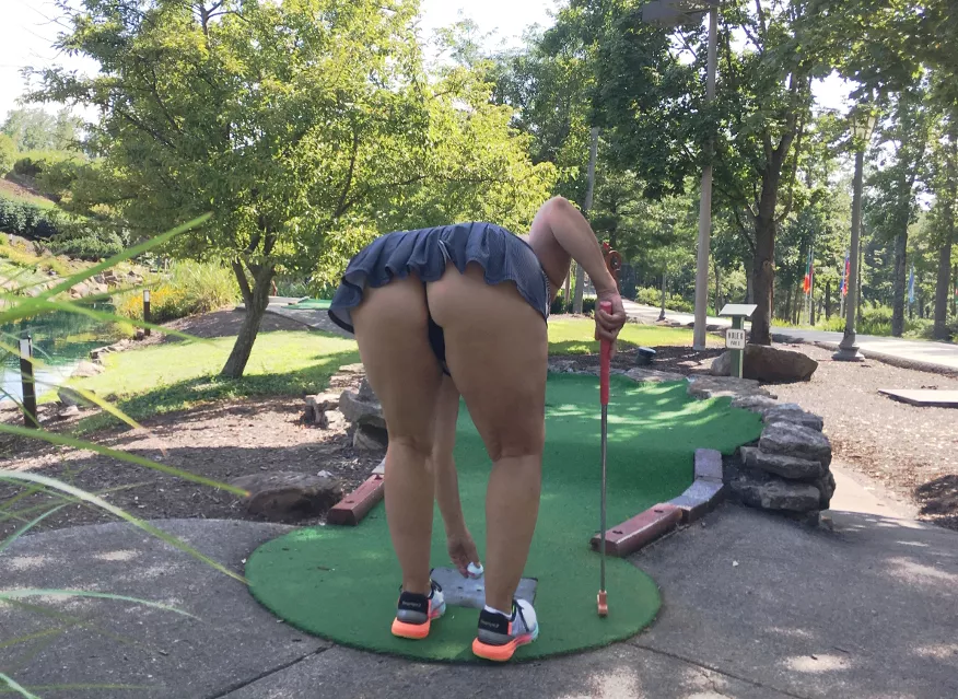 It's all about the mini-golf