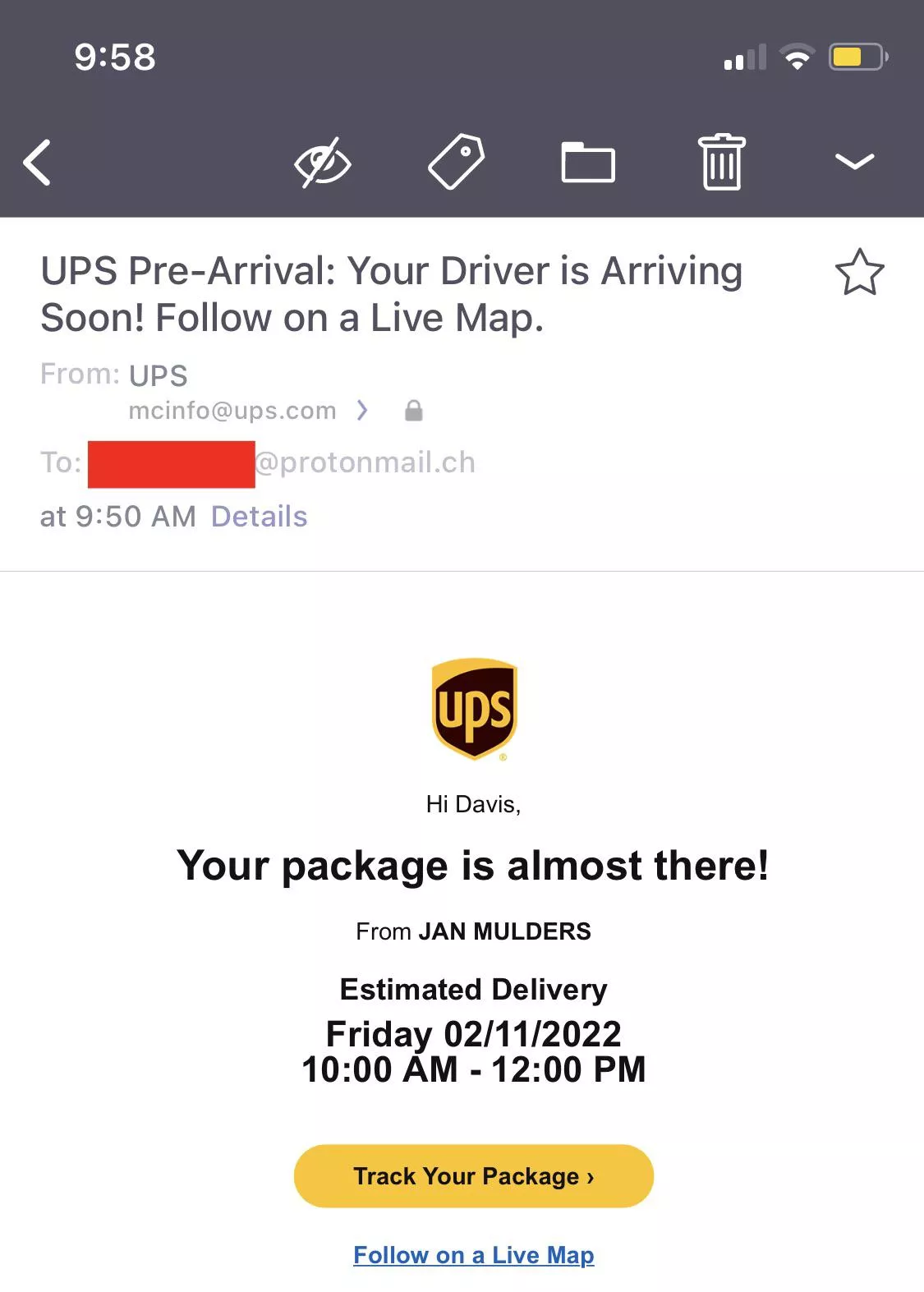 it’s almost here! (custom color scheme Snowball, and 4 bottles of cleaner.) {i’ve been out of cleaner for over a month…}