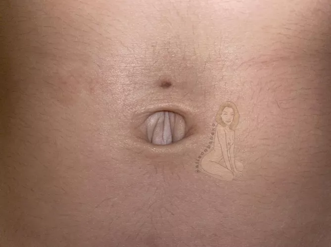 it’s an innie, but can be made an outie!