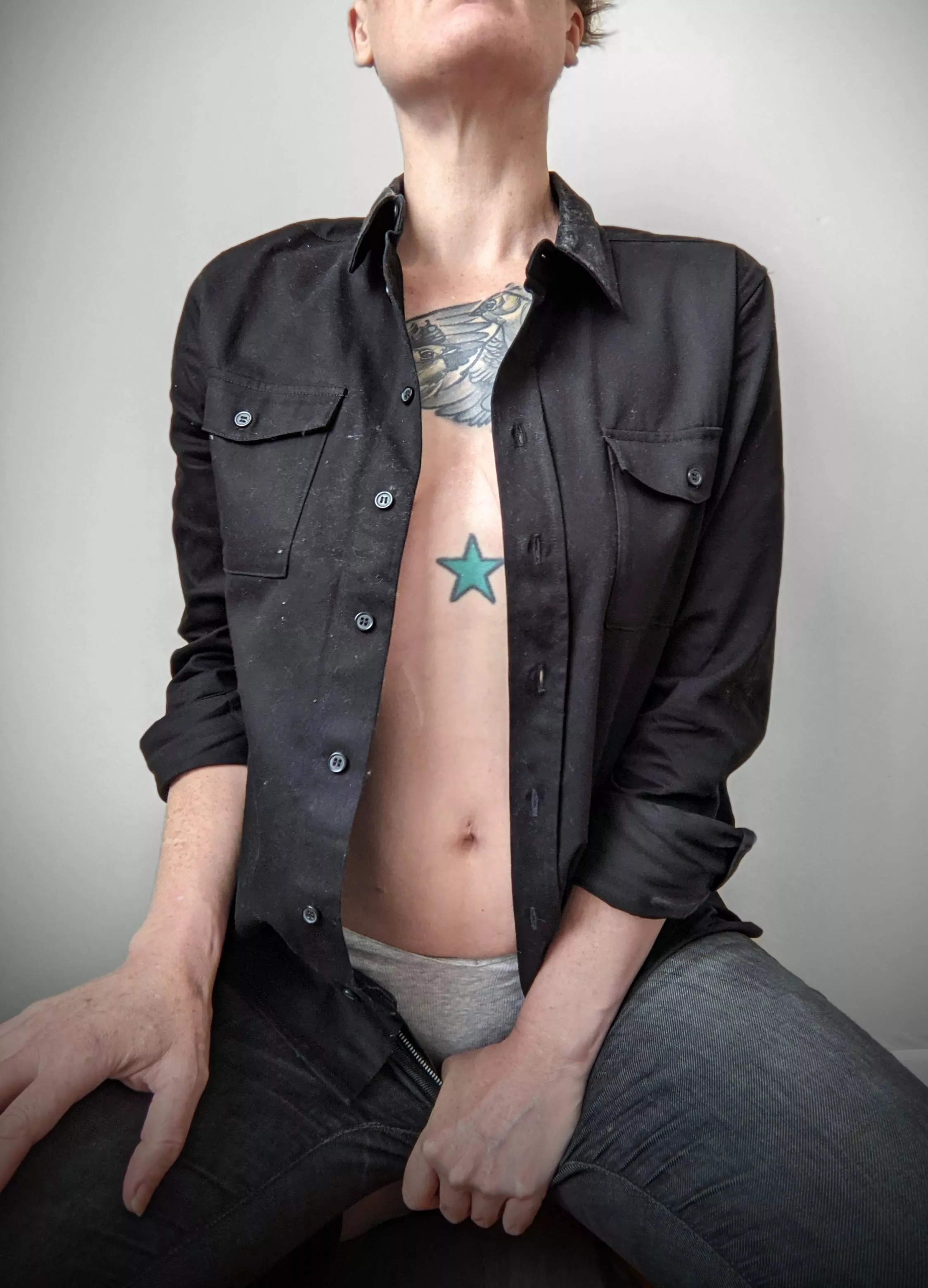 Its cold out and I'm annoyed that I have to put on more than this.