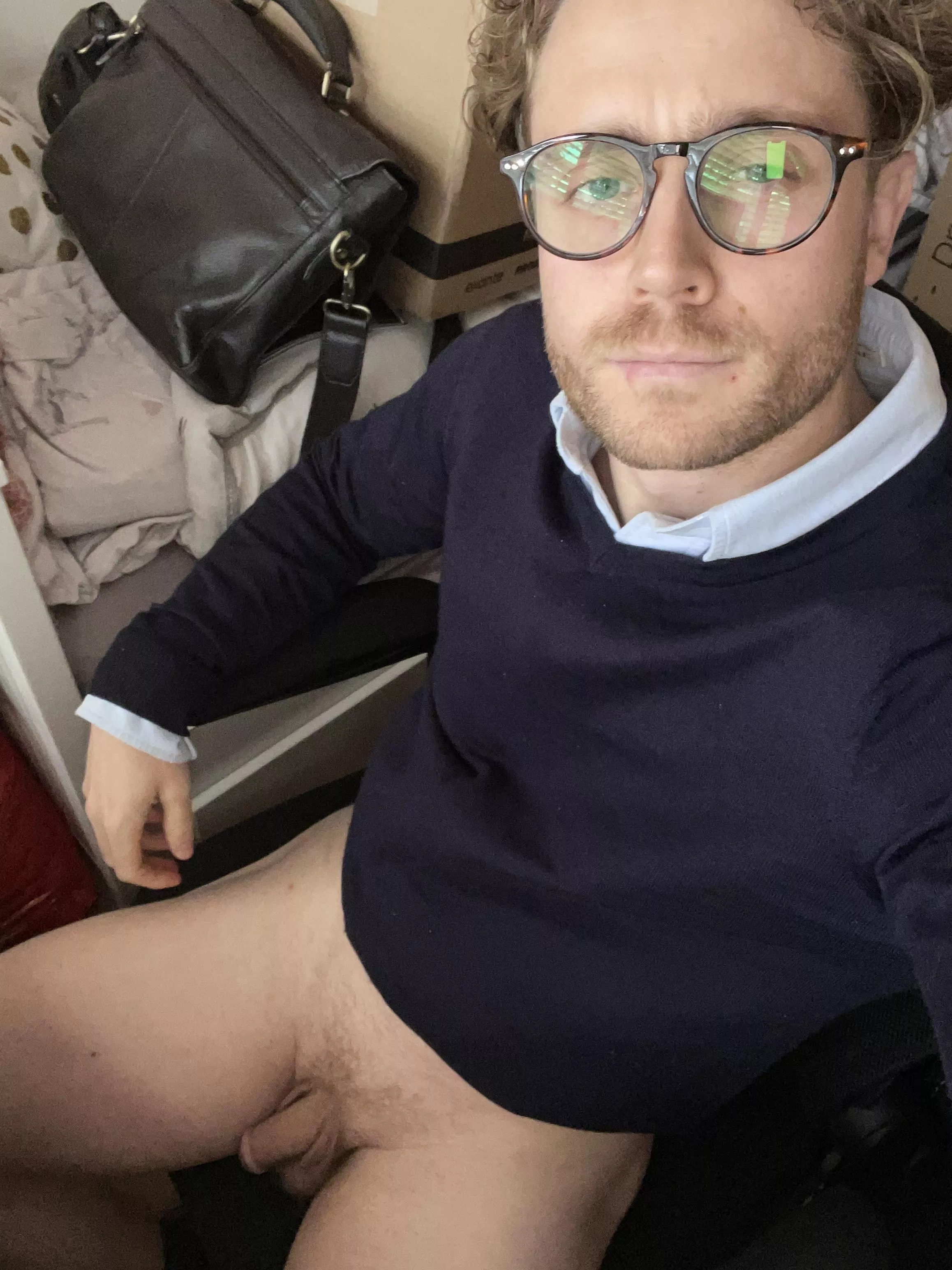 It’s colder, so this is my new WFH style It’s colder, so this is my new WFH style