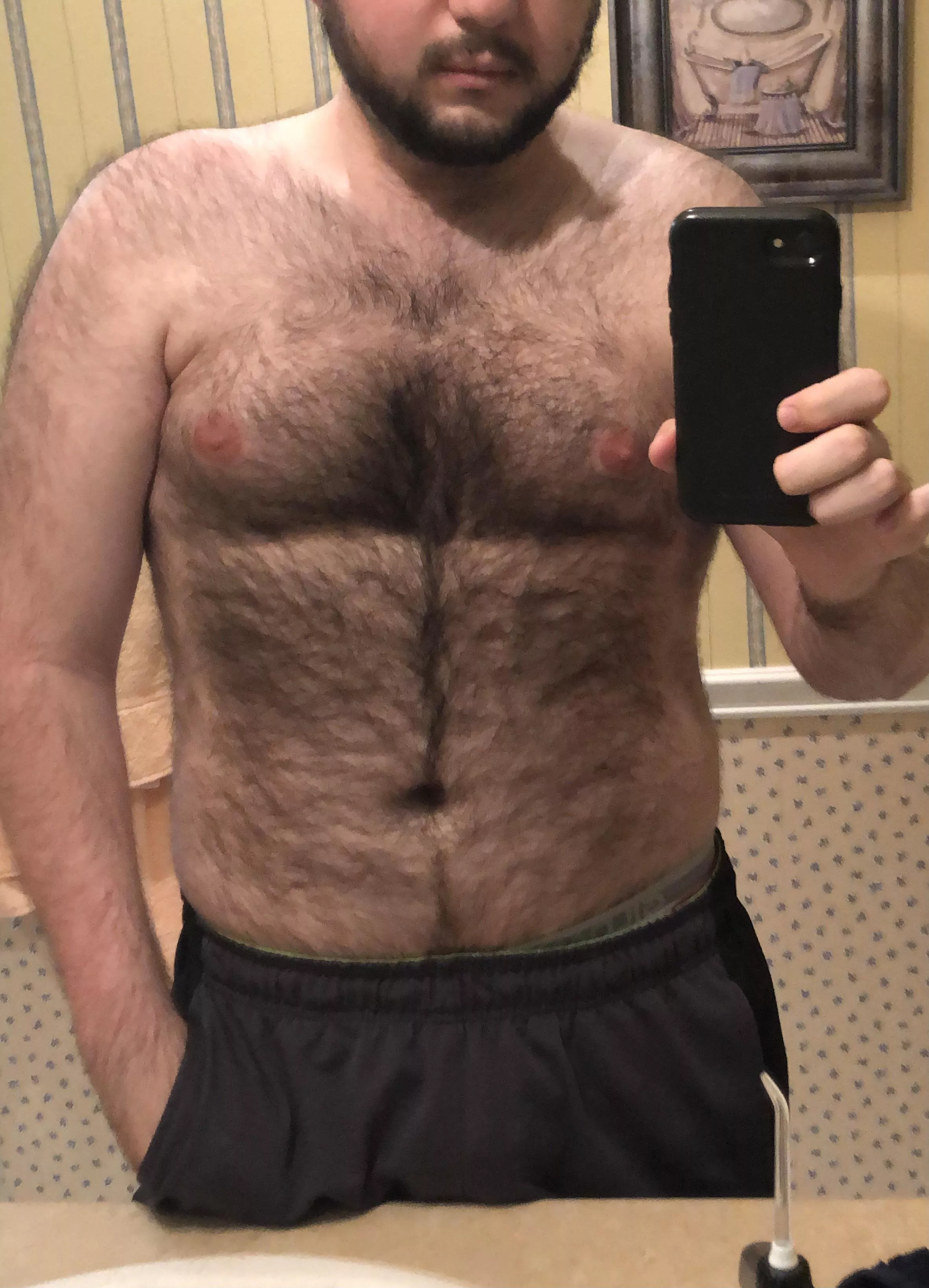 It’s hair all the way down