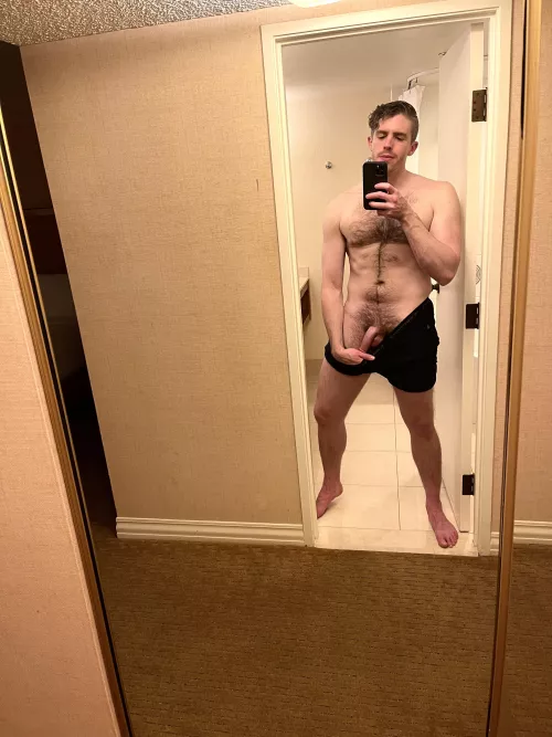 It’s intimating posting in this ocean of hot dudes, but why not try it?