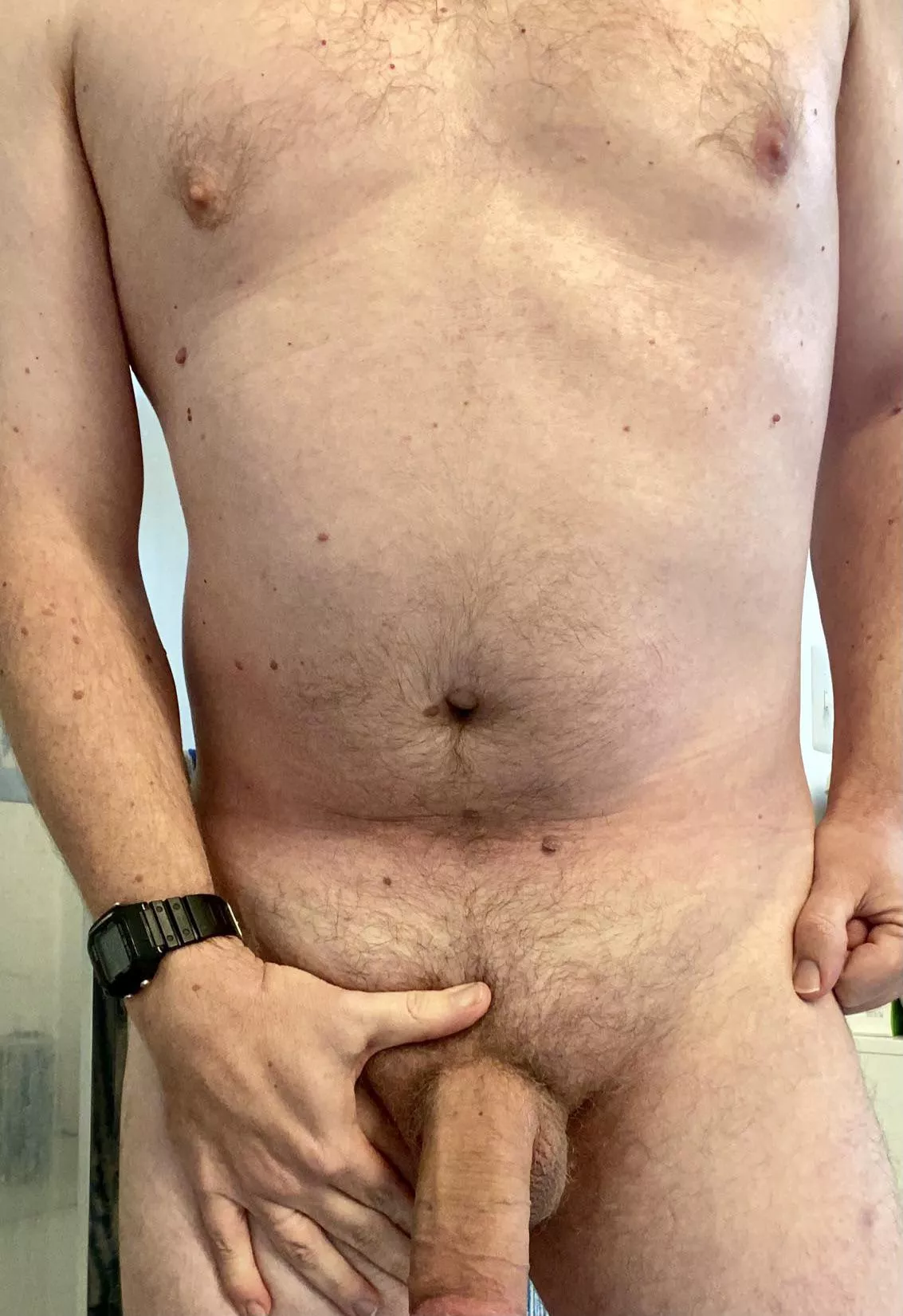 It’s my birthday [45] so I’m celebrating in my birthday suit 😋