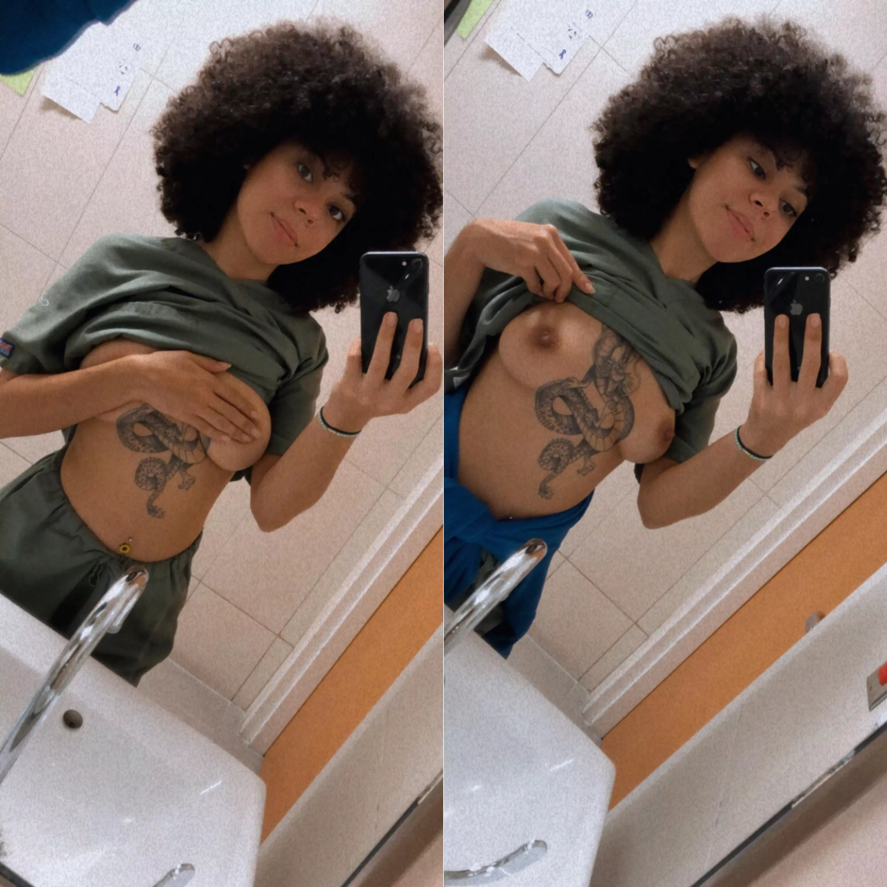 it’s no bra at work kind of day 😁