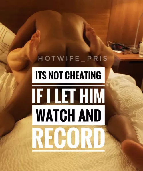 Itβs not cheating π