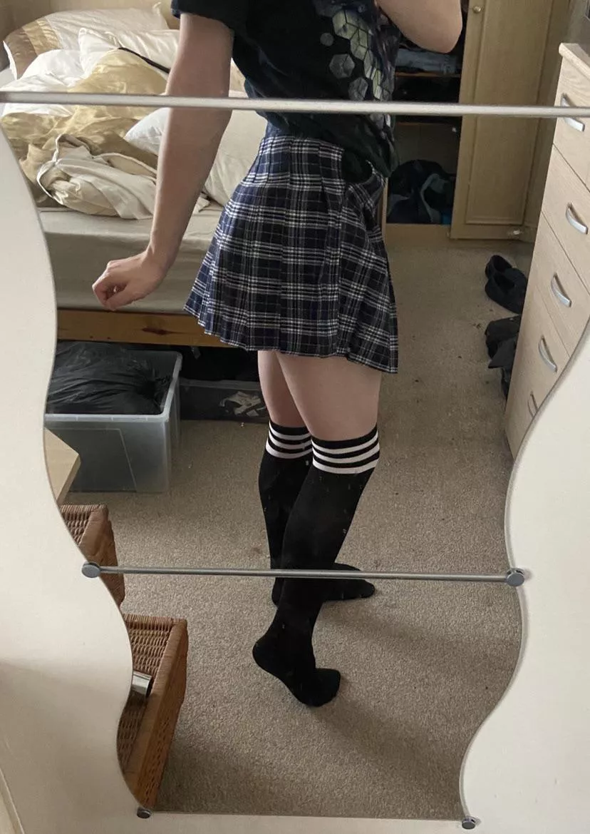 It's not gay if I wear a skirt while you pound my ass