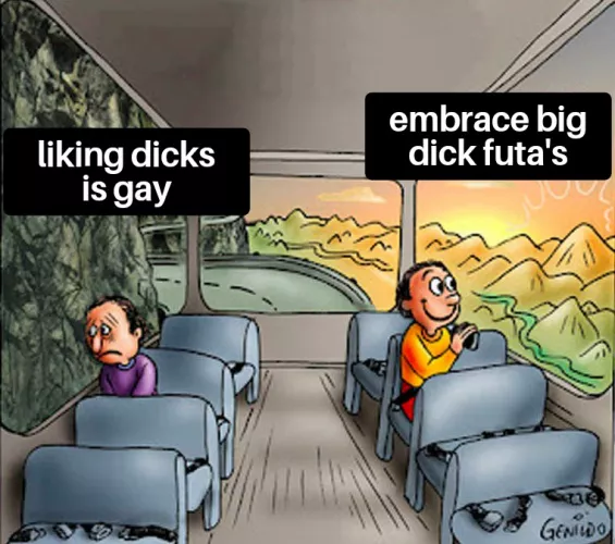its not gay if its not a man