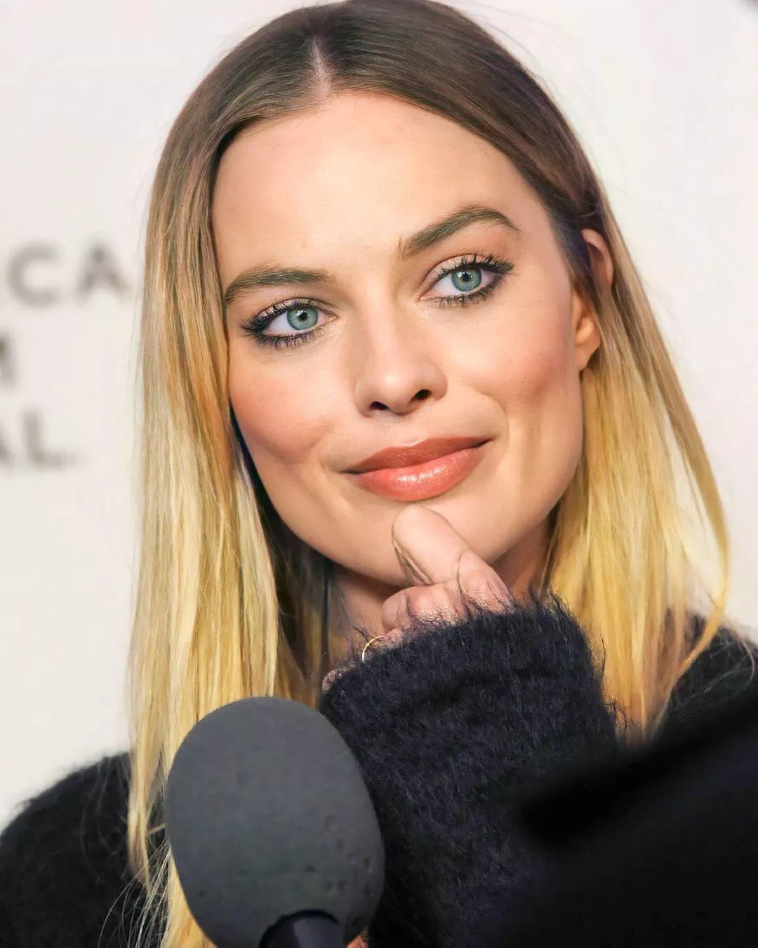 It's not hard to think what is going through Margot Robbie's head here. It's not hard to think what is going through Margot Robbie's head here.