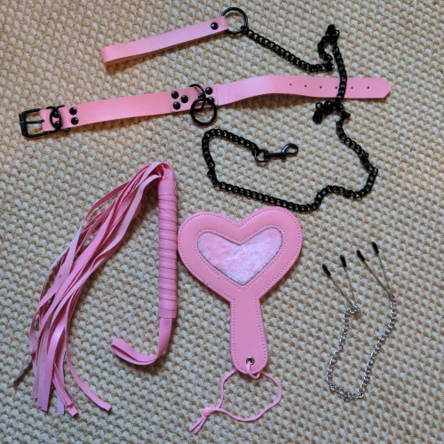 It's pink because you'll be wearing it slut.