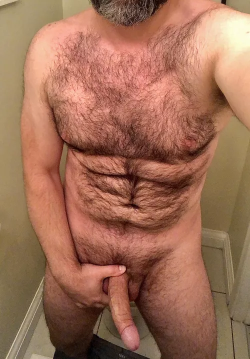 Itβs plain to see that this beefy B&B, can get deep inside you and fill you with glee!