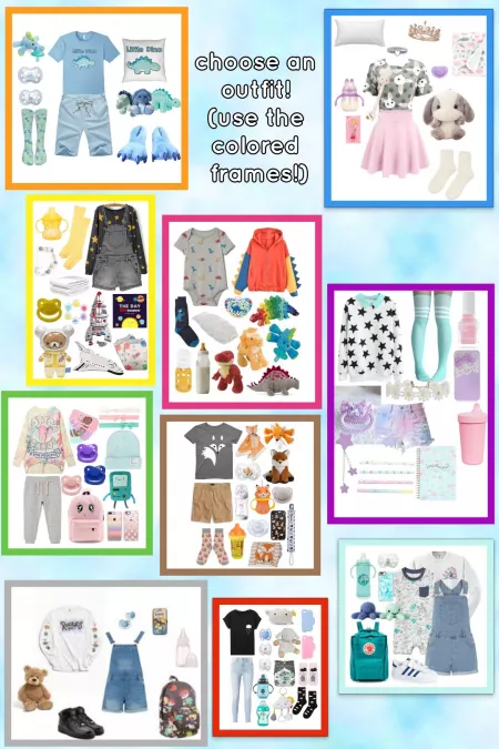 π₯° It's that time again! Mommy gets you dressed for the day, choose an outfit! π