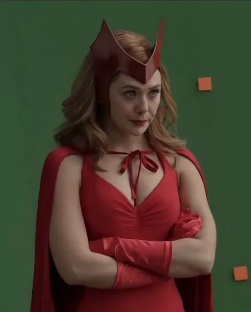 Its the perfect night to worship goddess Elizabeth Olsen
