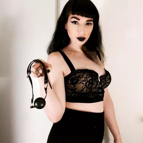 It's time to be quiet, now, my little slut. You won't need to speak for this next part...