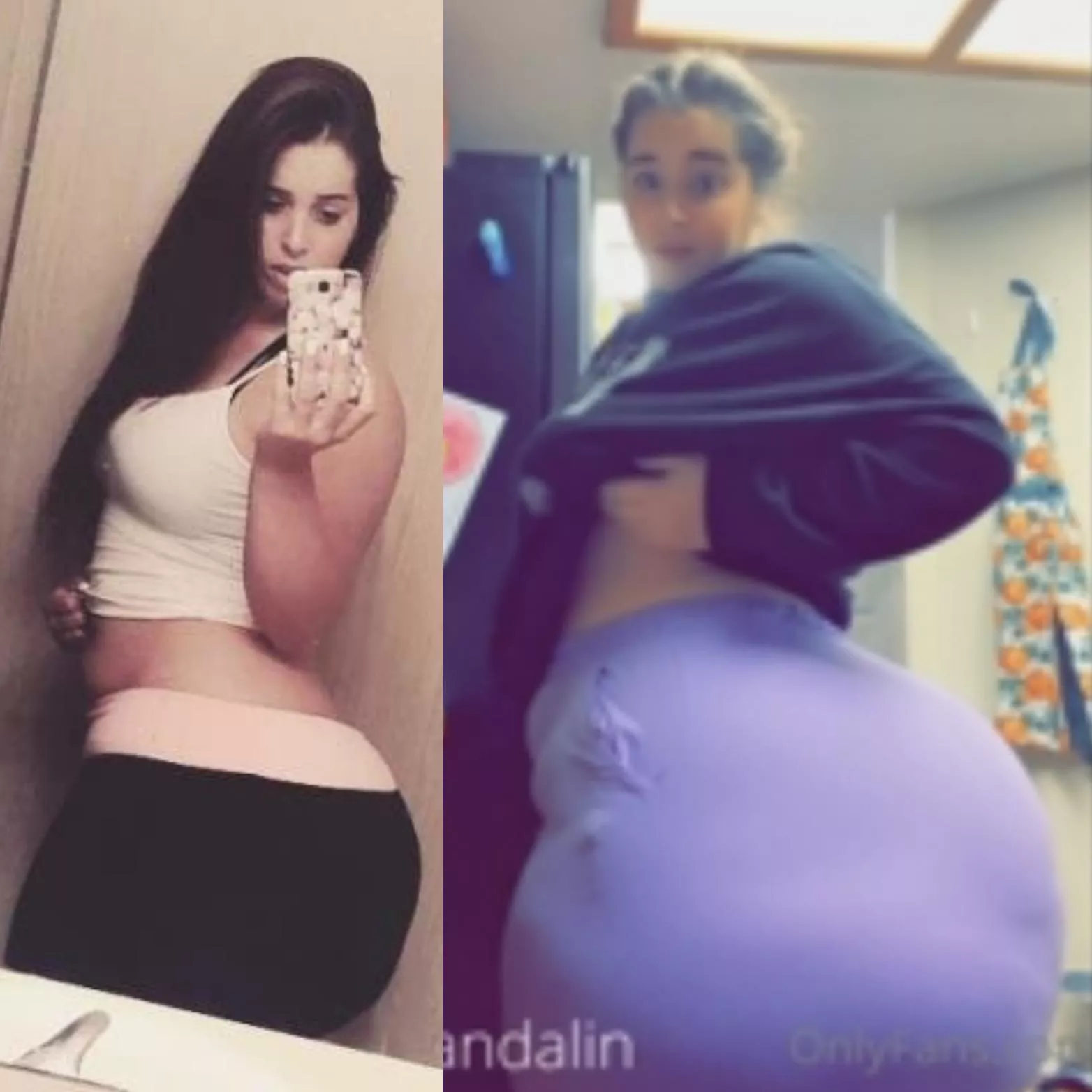 @itsrandalin over the years (purple is today)