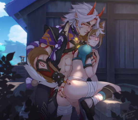 Itto and Gorou (Genshin Impact)