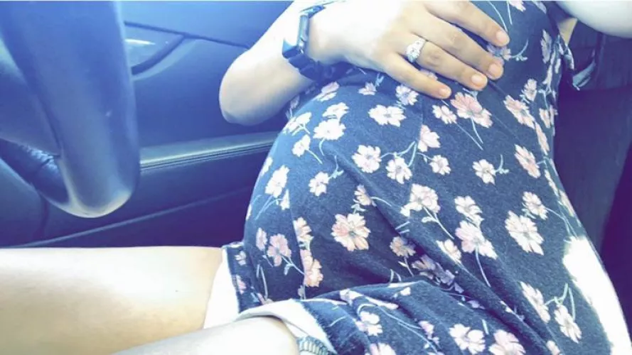 Itty bitty baby bump π