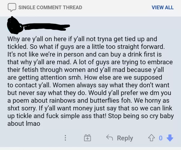 I've already blocked this user. But here's an example of how NOT to talk to people.