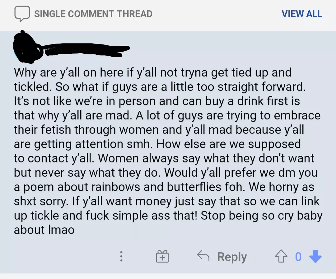 I've already blocked this user. But here's an example of how NOT to talk to people.