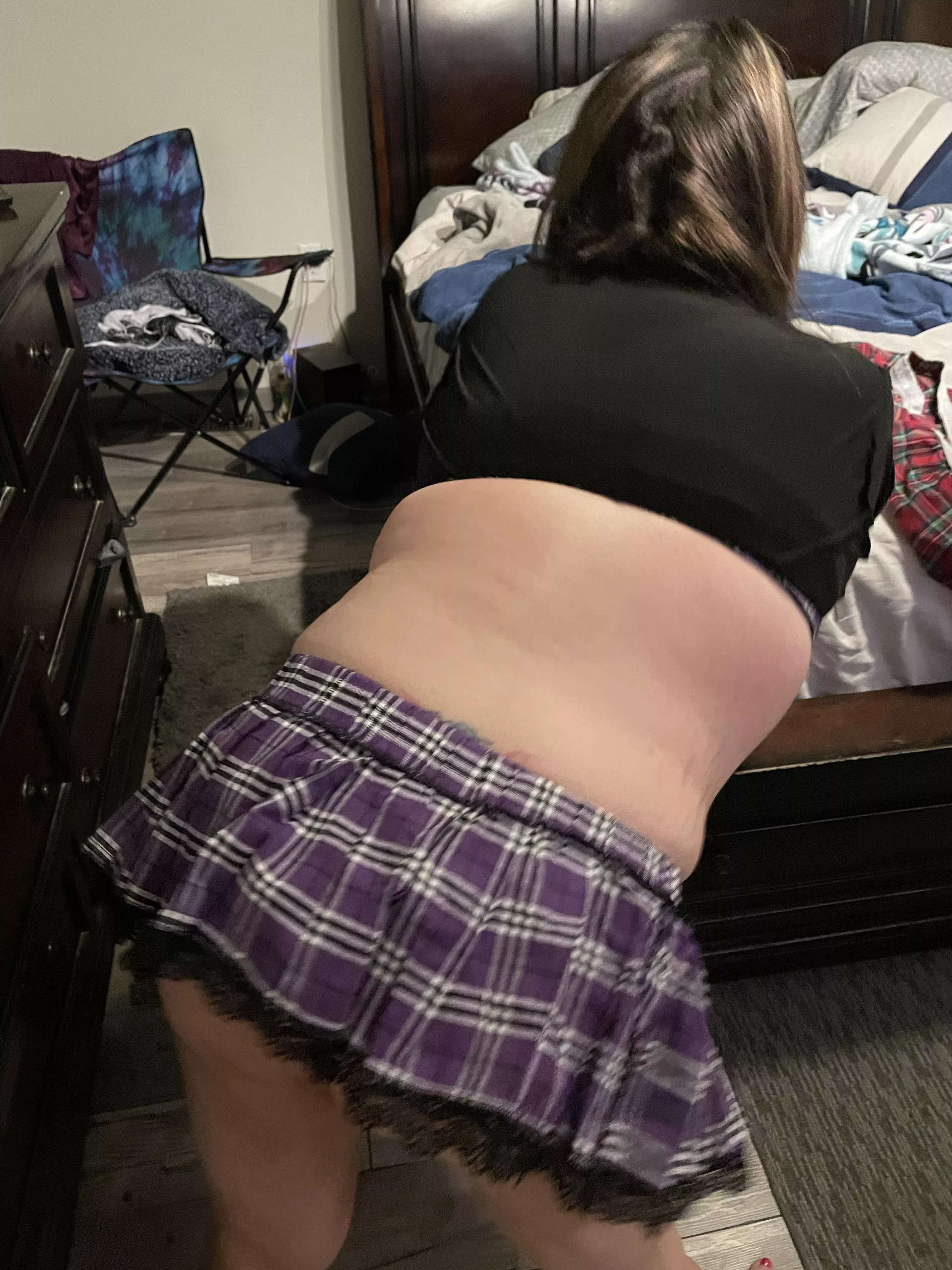 I’ve been bad come whip me with your ruler (f) I’ve been bad come whip me with your ruler (f)