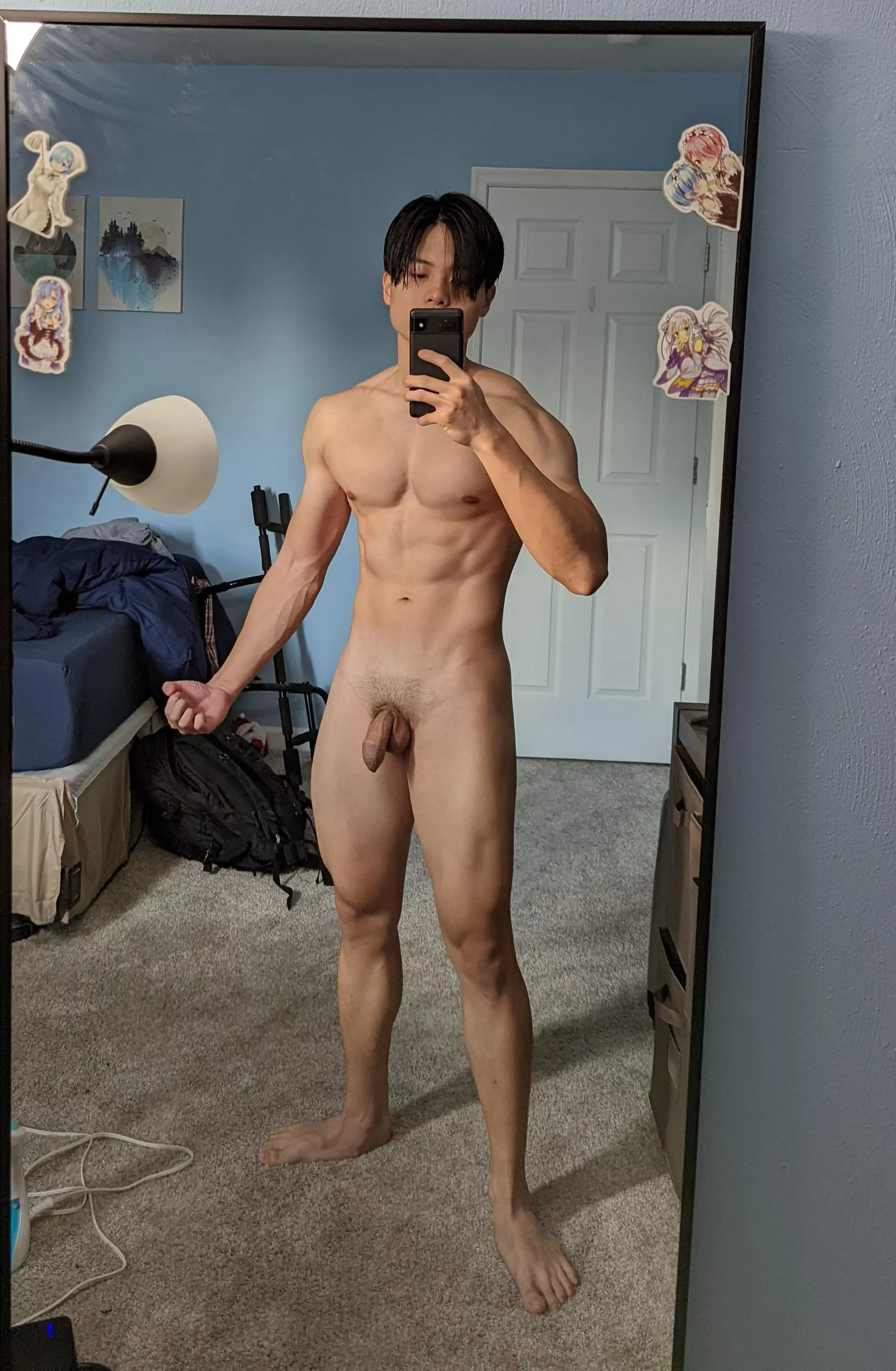 I've been told my hair makes me look like Levi from AOT (・。・)