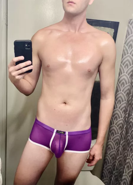 I’ve been told that purple is my color