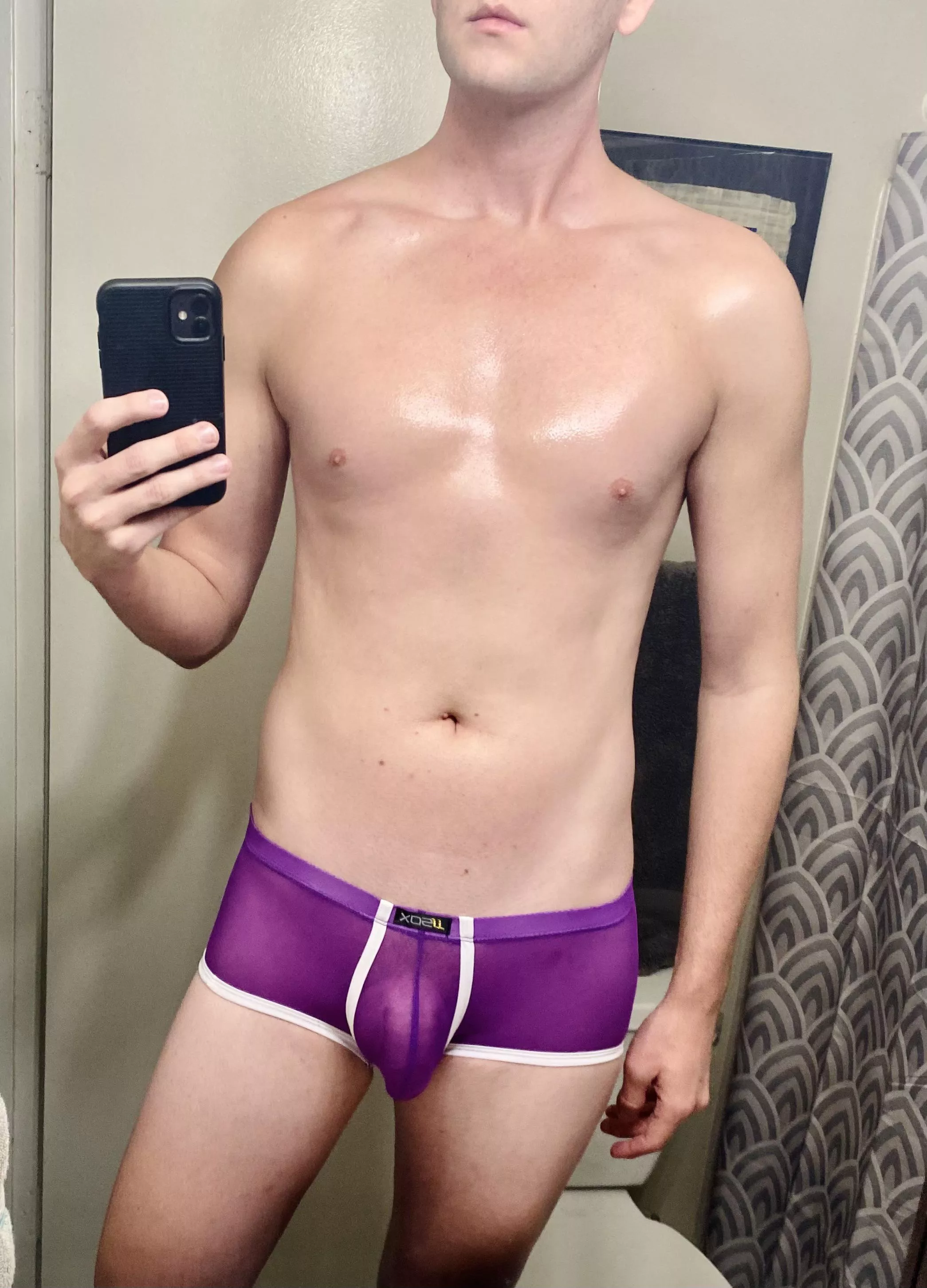 I’ve been told that purple is my color I’ve been told that purple is my color