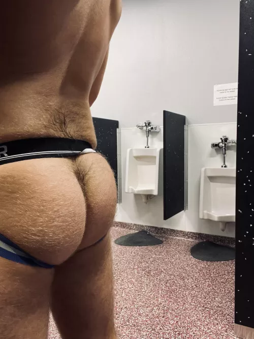 Iβve been working on my booty in the gym. How does it look?
