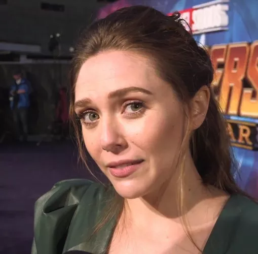 I've emptied so many loads to Lizzie Olsen's face