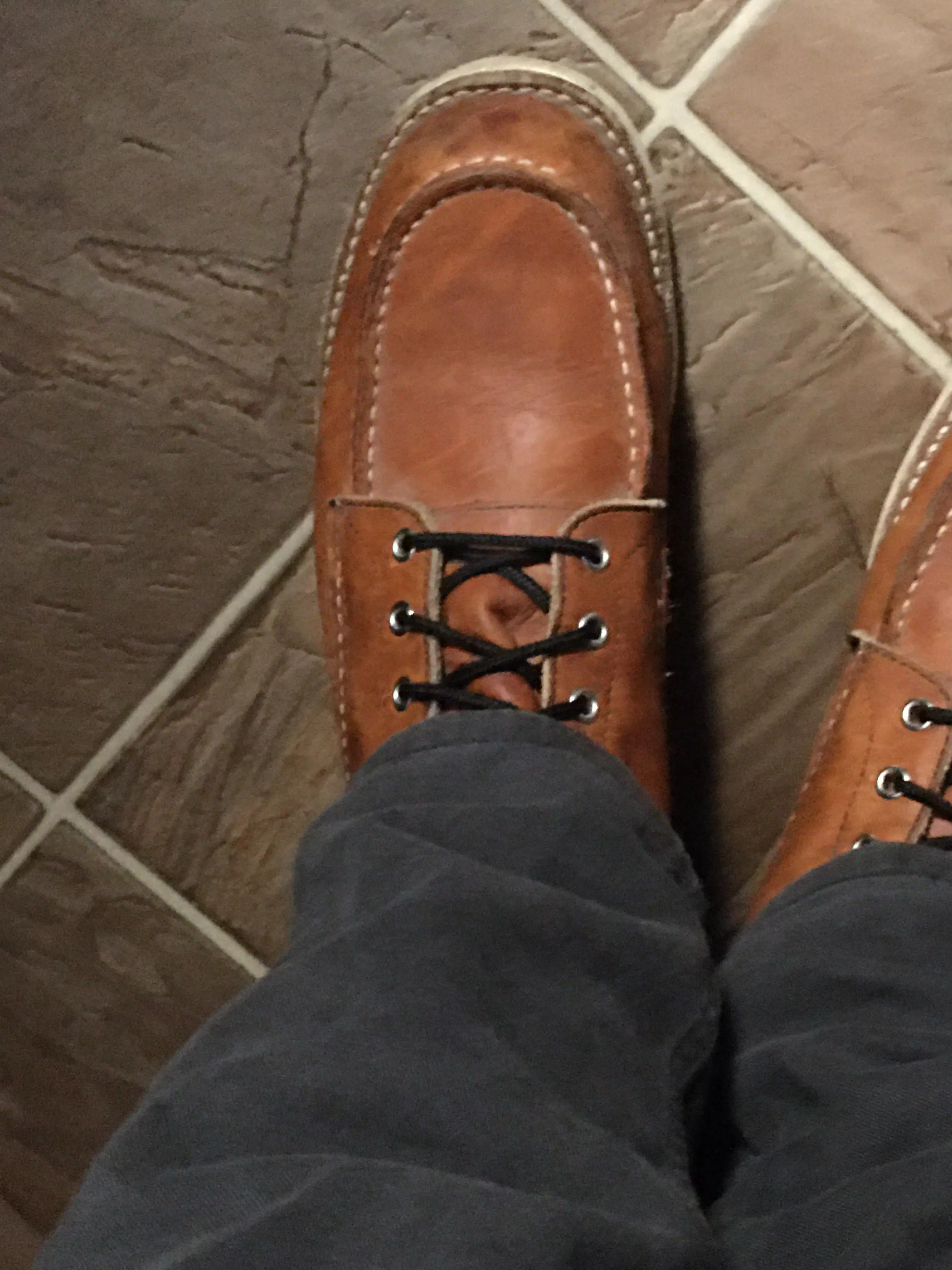 I’ve had these for awhile now and they’re completely broken in but that part of the tongue never flattened out is there anyway I could flatten it out