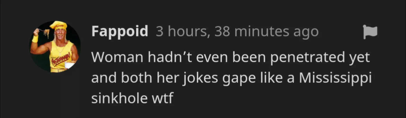 I've just assumed that pornhub comments can also have other site's comments