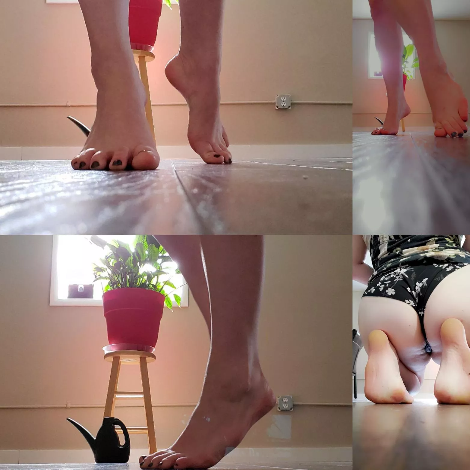 I've never given a foot job before....can I practice on you?