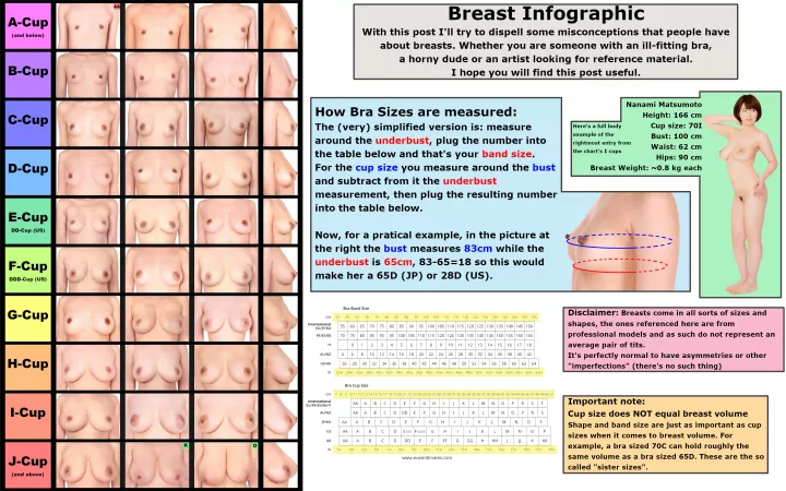 Japanese Breast Chart