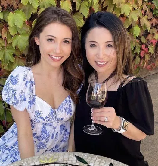 Japanese Daughter and Mother