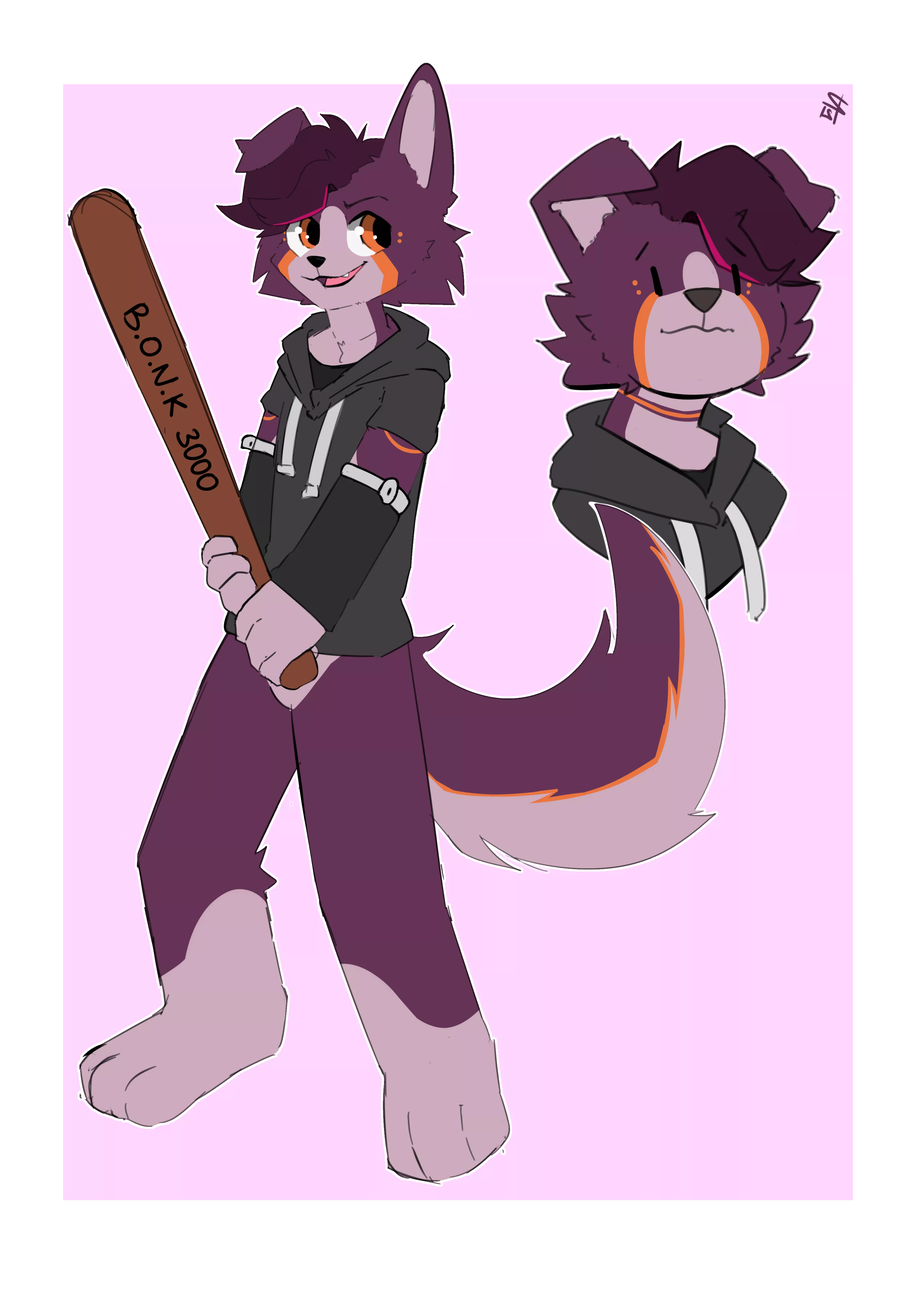 Jax Sketch Page (art by me @Jax_Collie)