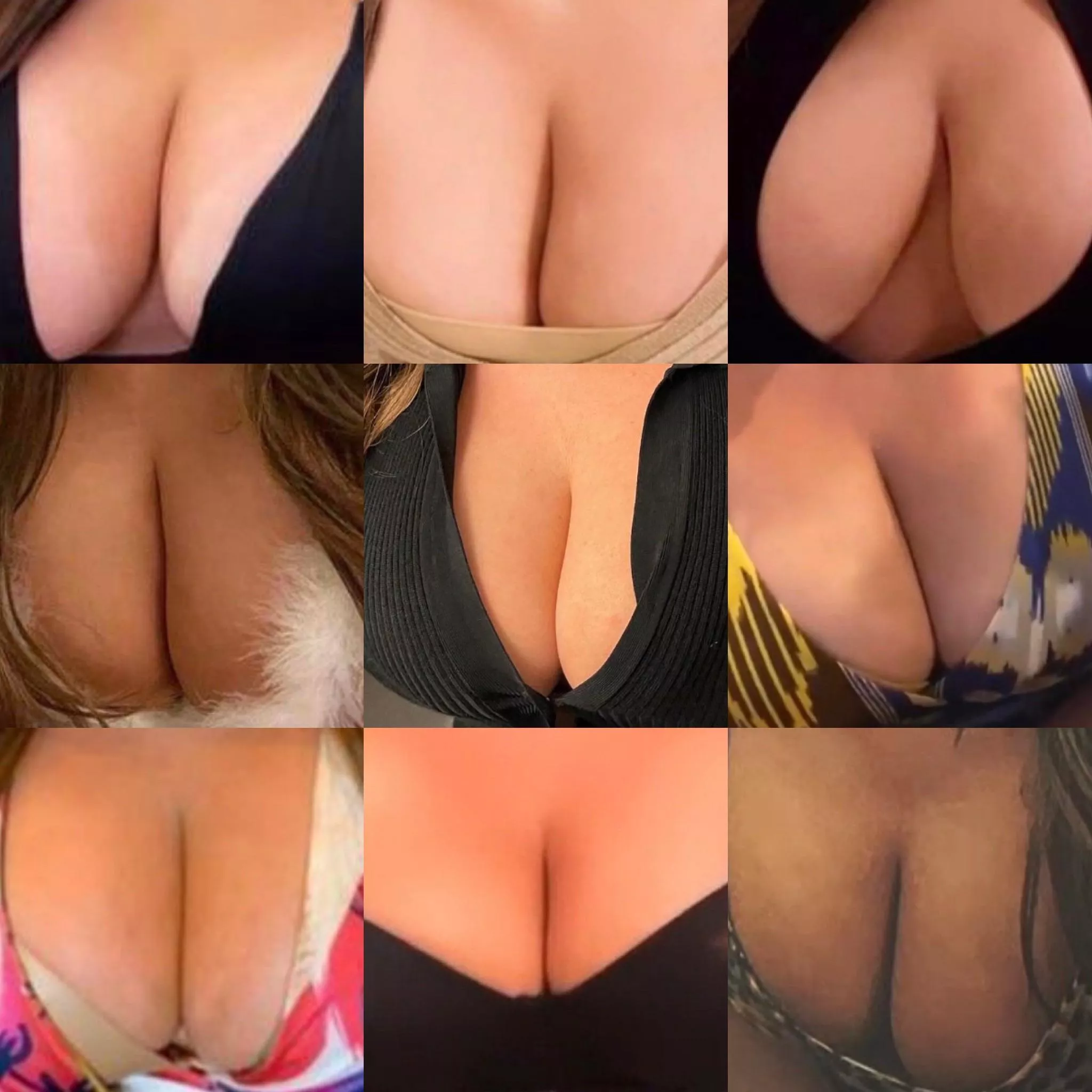 Jenni’s fat melons collage
