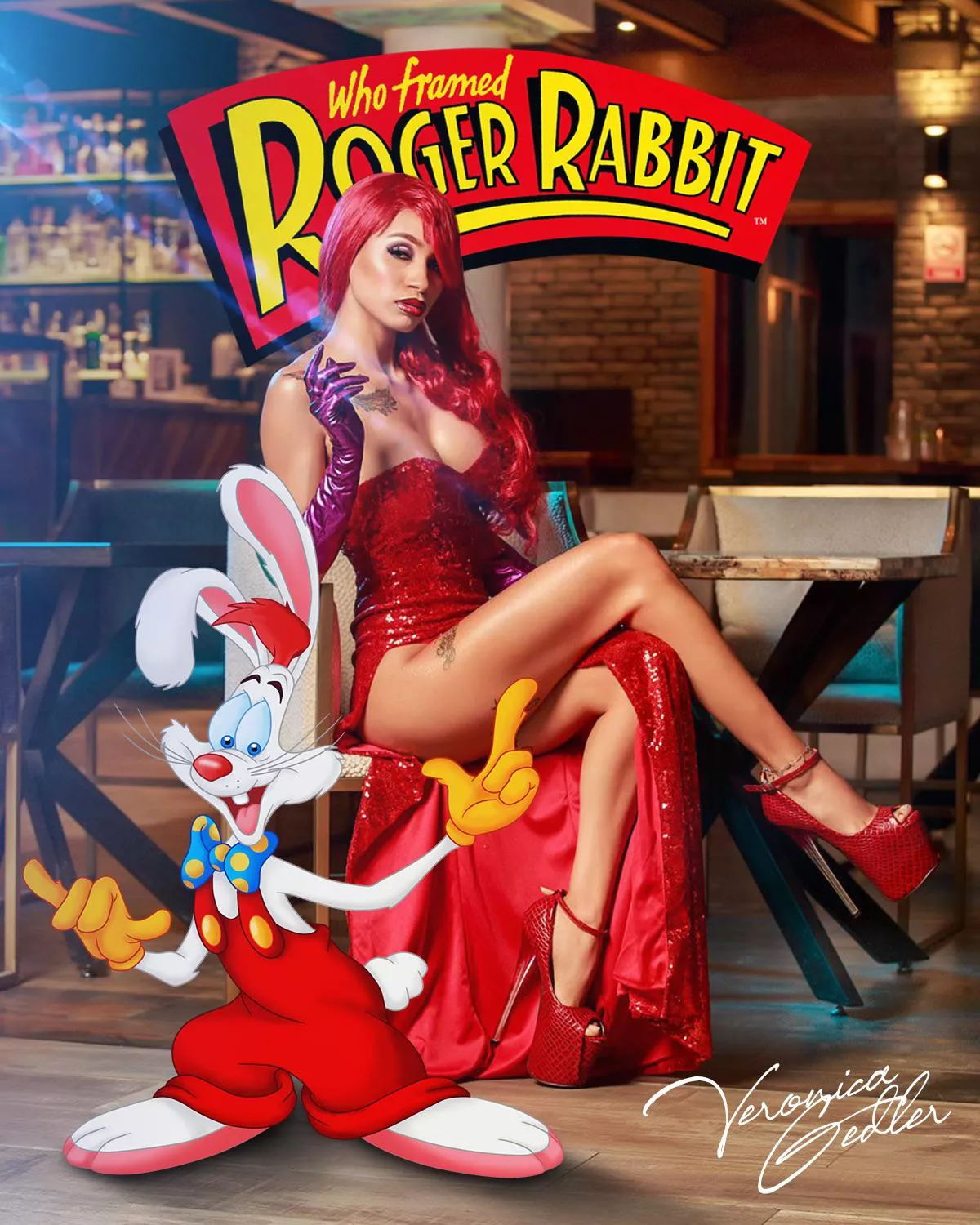Jessica rabbit by tuflaca