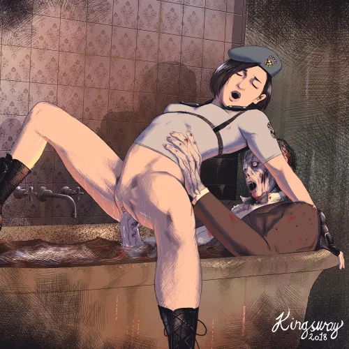 Jill vs. zombie (Kingsway) [Resident Evil]