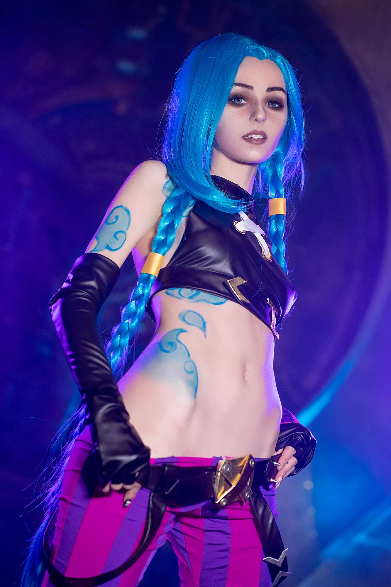 Jinx Arcane cosplay (Axilirator)