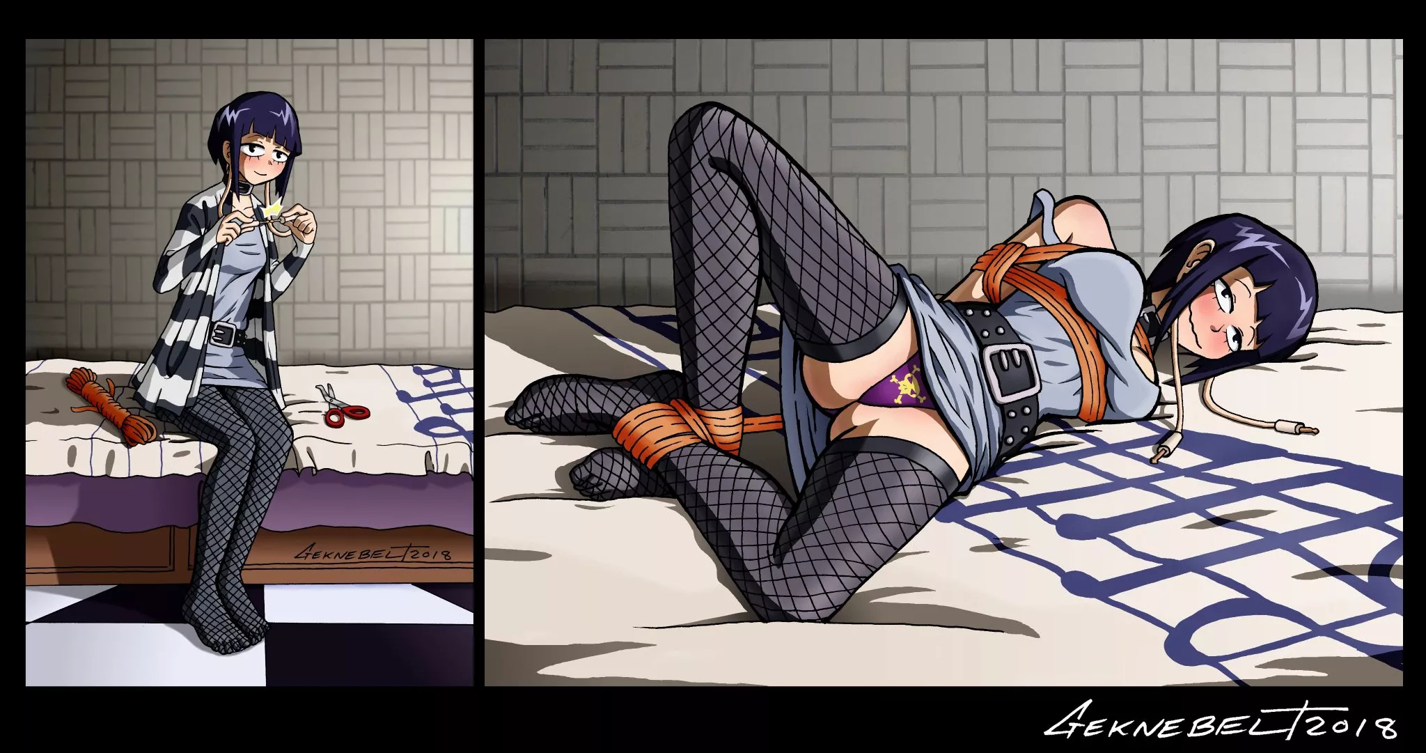 Jirou's lesson in bondage (Geknebelt) Jirou's lesson in bondage (Geknebelt)
