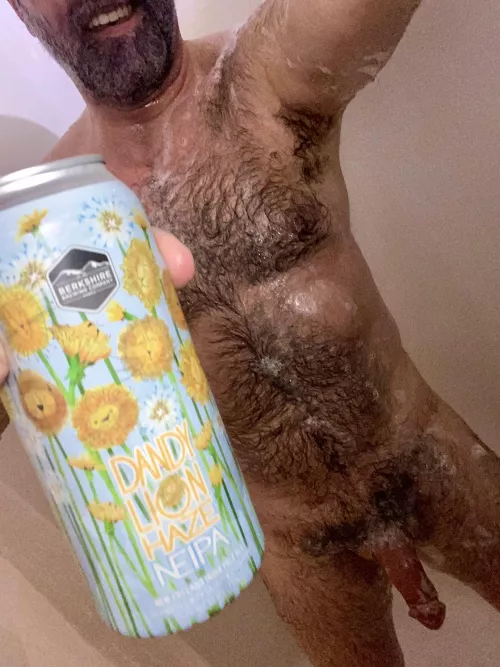 Join me for a shower beer?