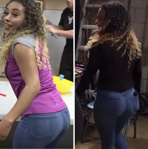 JoJo’s plump ass in jeans