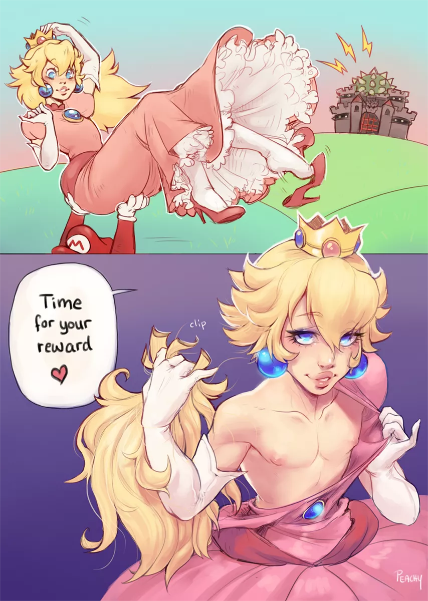 Jokes on you, I'm into it (art by Peachy) Jokes on you, I'm into it (art by Peachy)