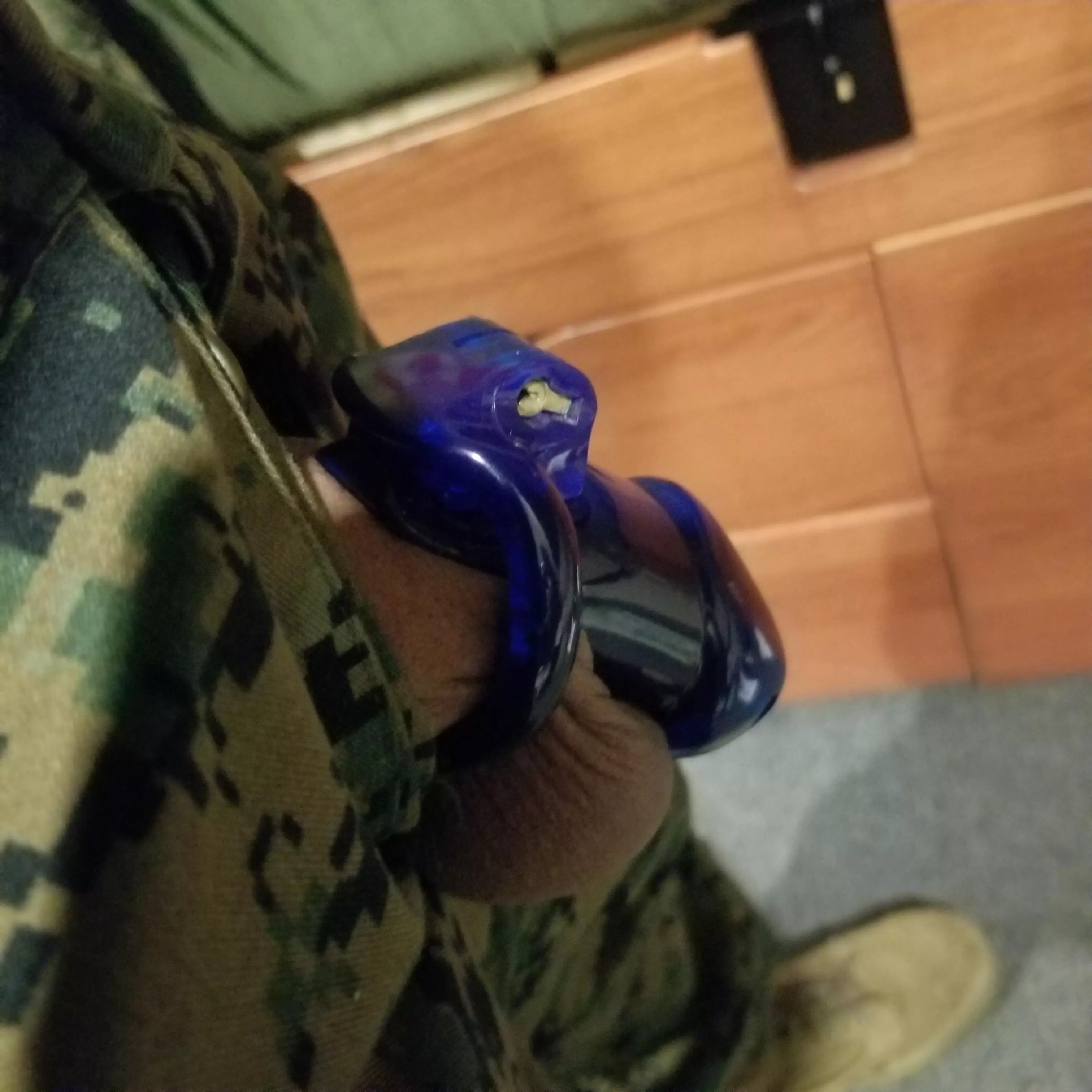 juinor marine locked up