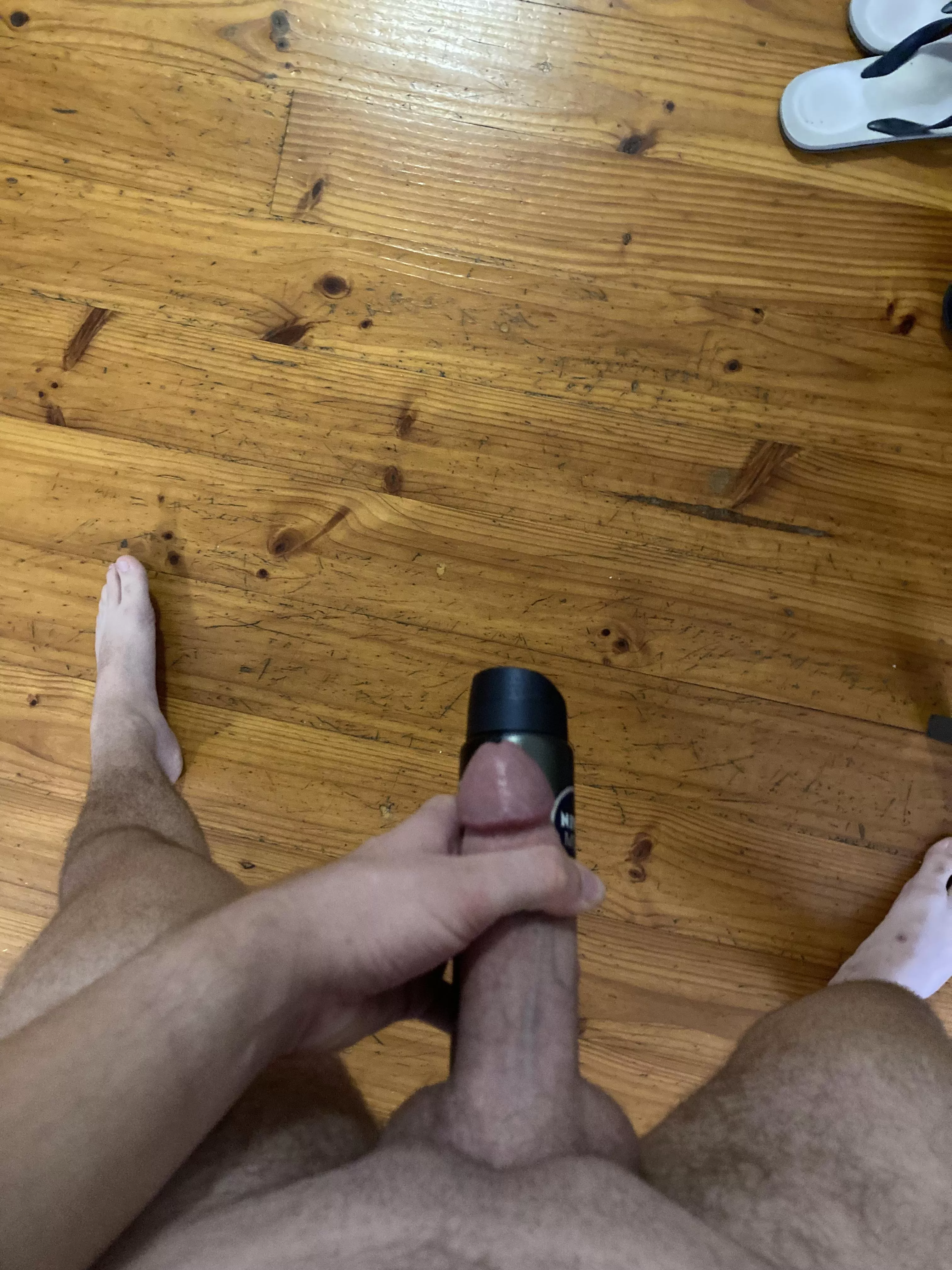 Just a comparison of me and a deodorant can Just a comparison of me and a deodorant can
