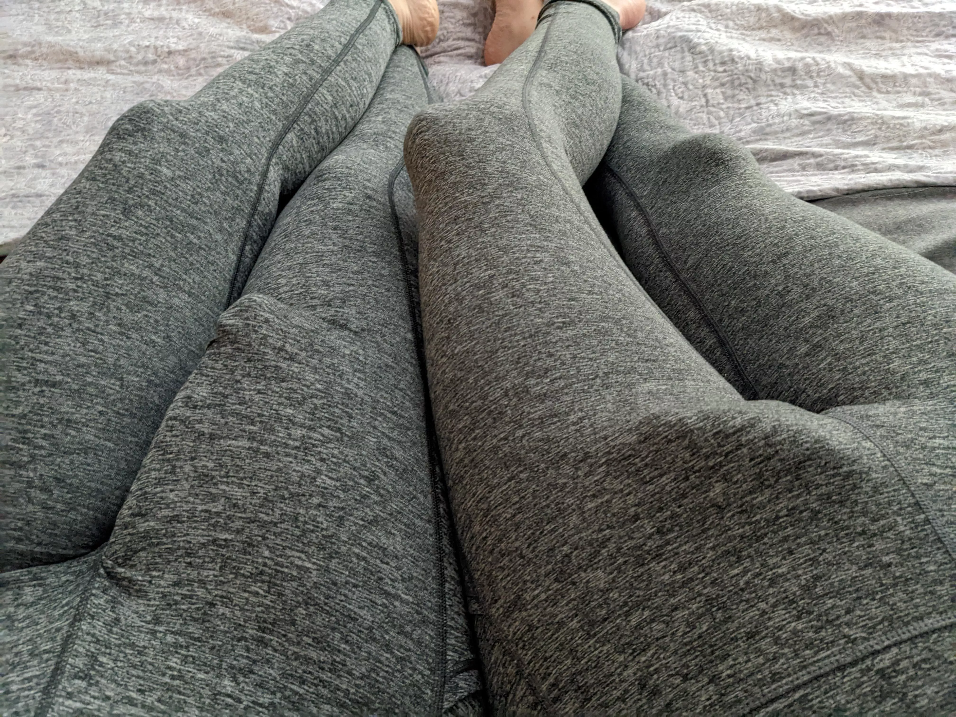 Just a couple of girls with their bulges