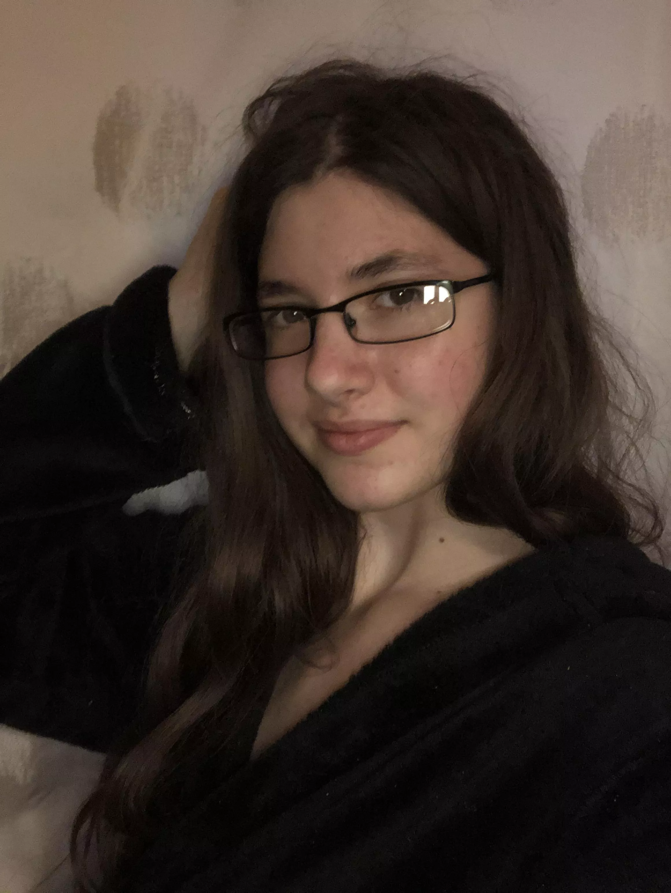 Just a gal with her glasses